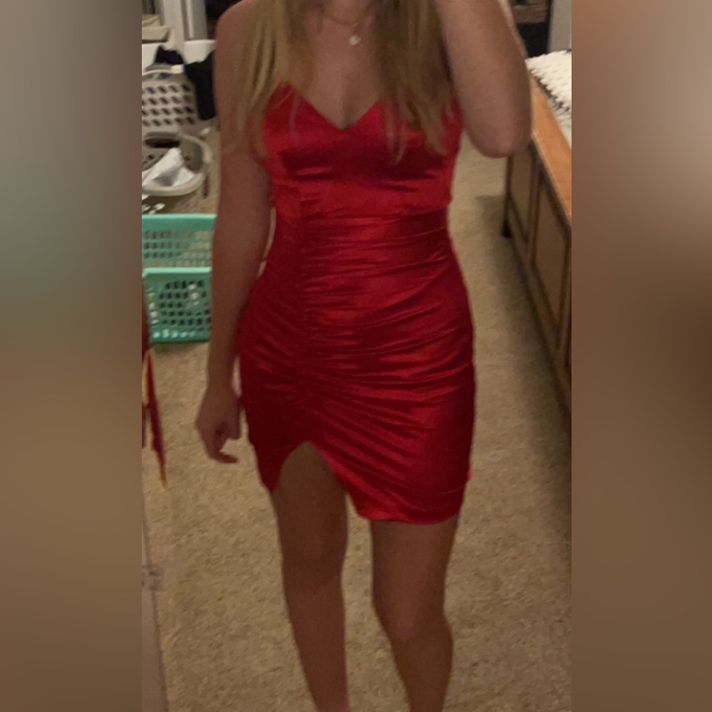 Red Mini Dress size xs